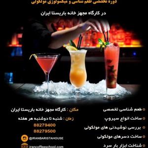 دوره تخصصی طعم شناسی و میکسولوژی مولکولی در کارگاه مجهز خانه باریستا ایران